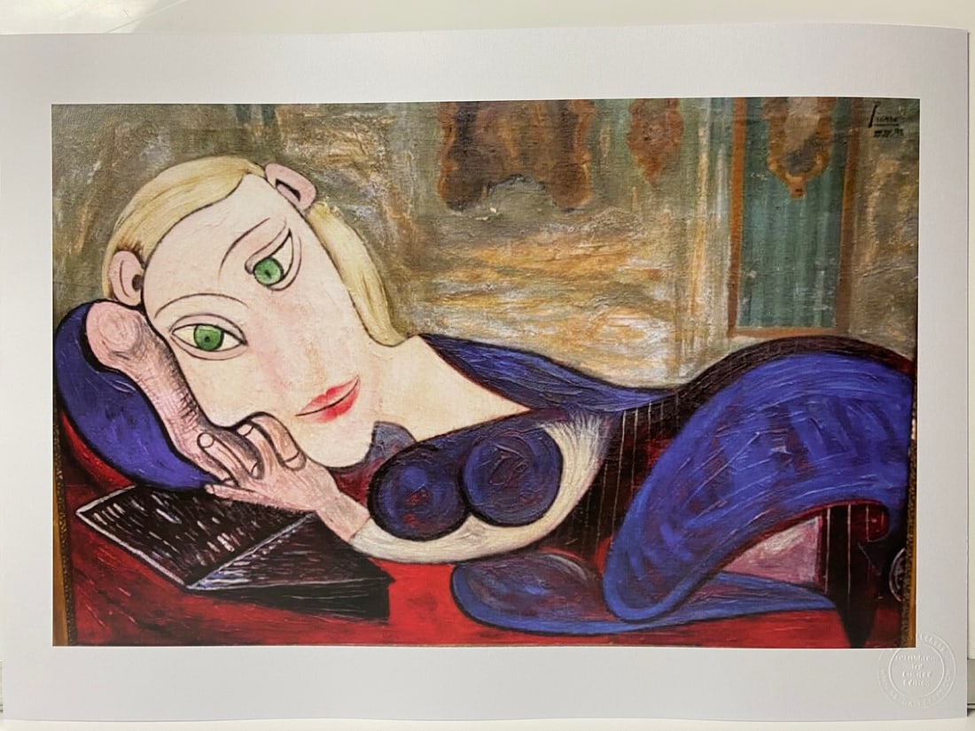 Picasso Original Print, Limited Edition Print Plate Signed, - 2