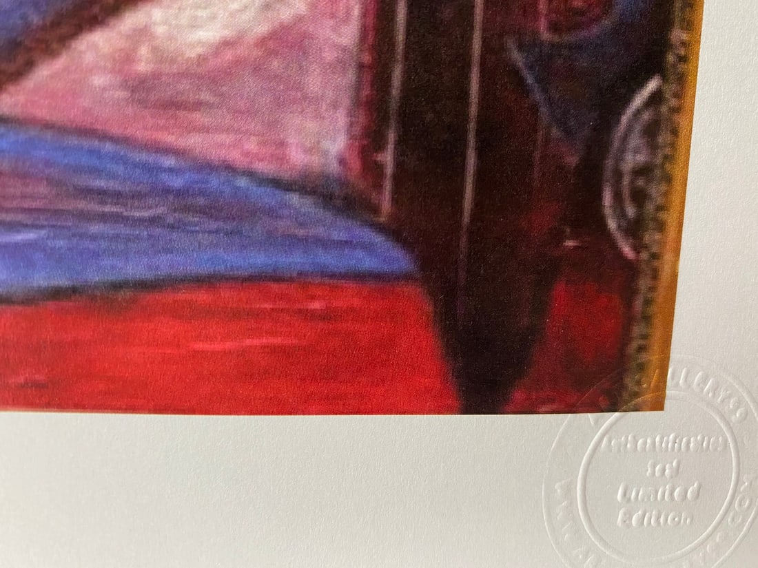 Picasso Original Print, Limited Edition Print Plate Signed, - 4