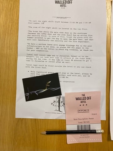 The Walled Off Hotel, Original Print, Limited Edition Set. - 7