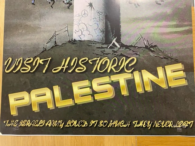 The Walled Off Hotel Poster-Banksy Visit Historic Palestine Set, - 4