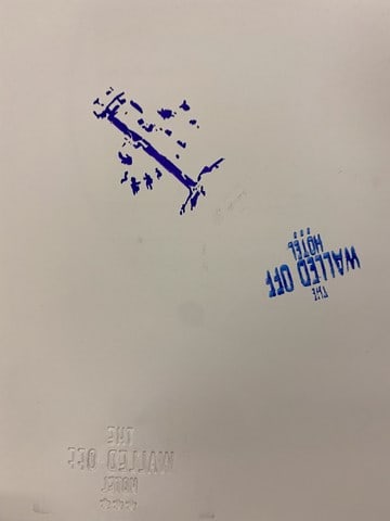 The Walled Off Hotel Poster-Banksy Visit Historic Palestine Set, - 7