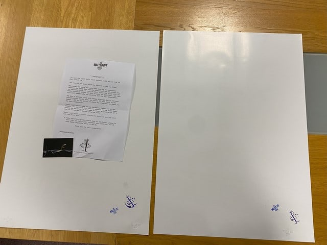 The Walled Off Hotel Poster-Banksy Visit Historic Palestine Set, - 8