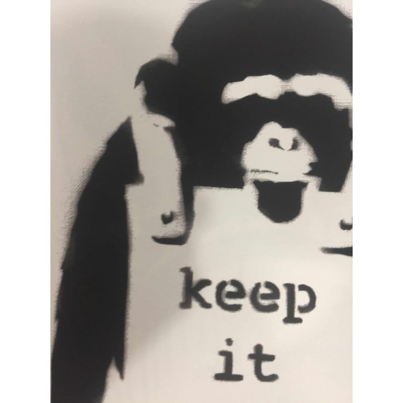 Banksy, In the manner of”, Limited Edition, Signed Print, Seal, Stamp, - 3