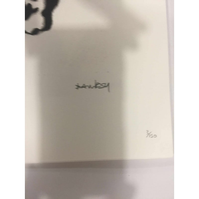 Banksy, In the manner of”, Limited Edition, Signed Print, Seal, Stamp, - 7