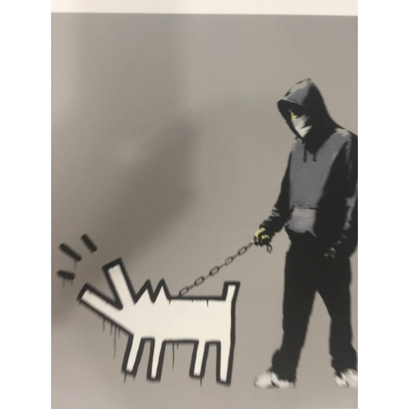 Banksy, In the manner of”, Limited Edition, Signed Print, Seal, Stamp, - 2