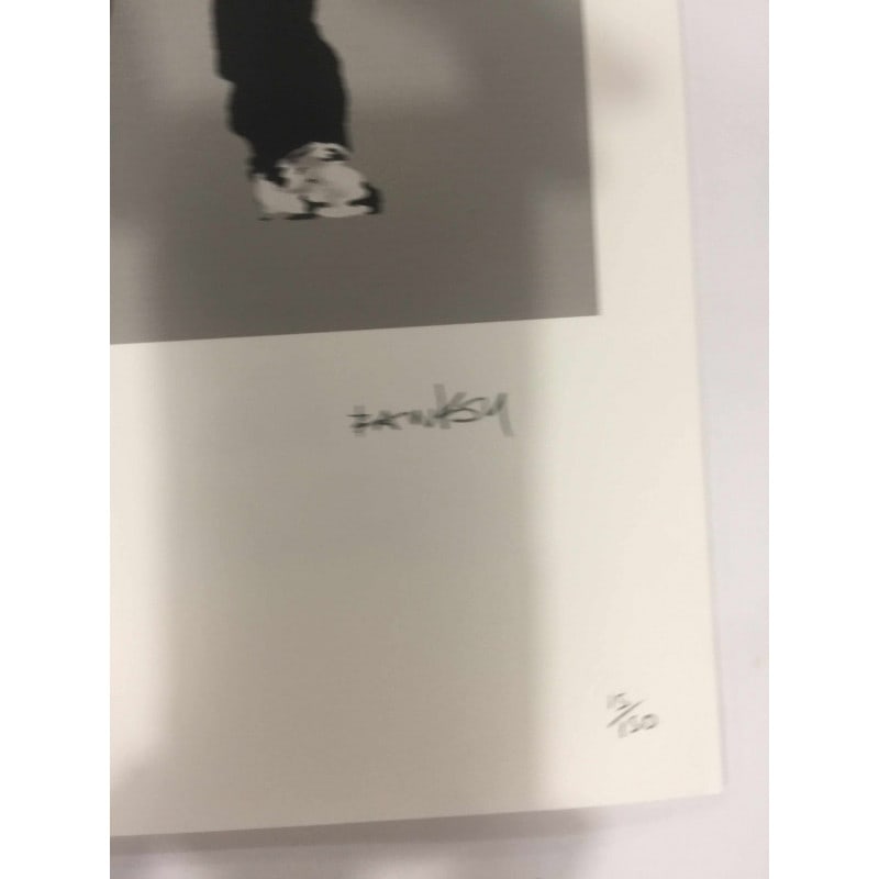 Banksy, In the manner of”, Limited Edition, Signed Print, Seal, Stamp, - 4