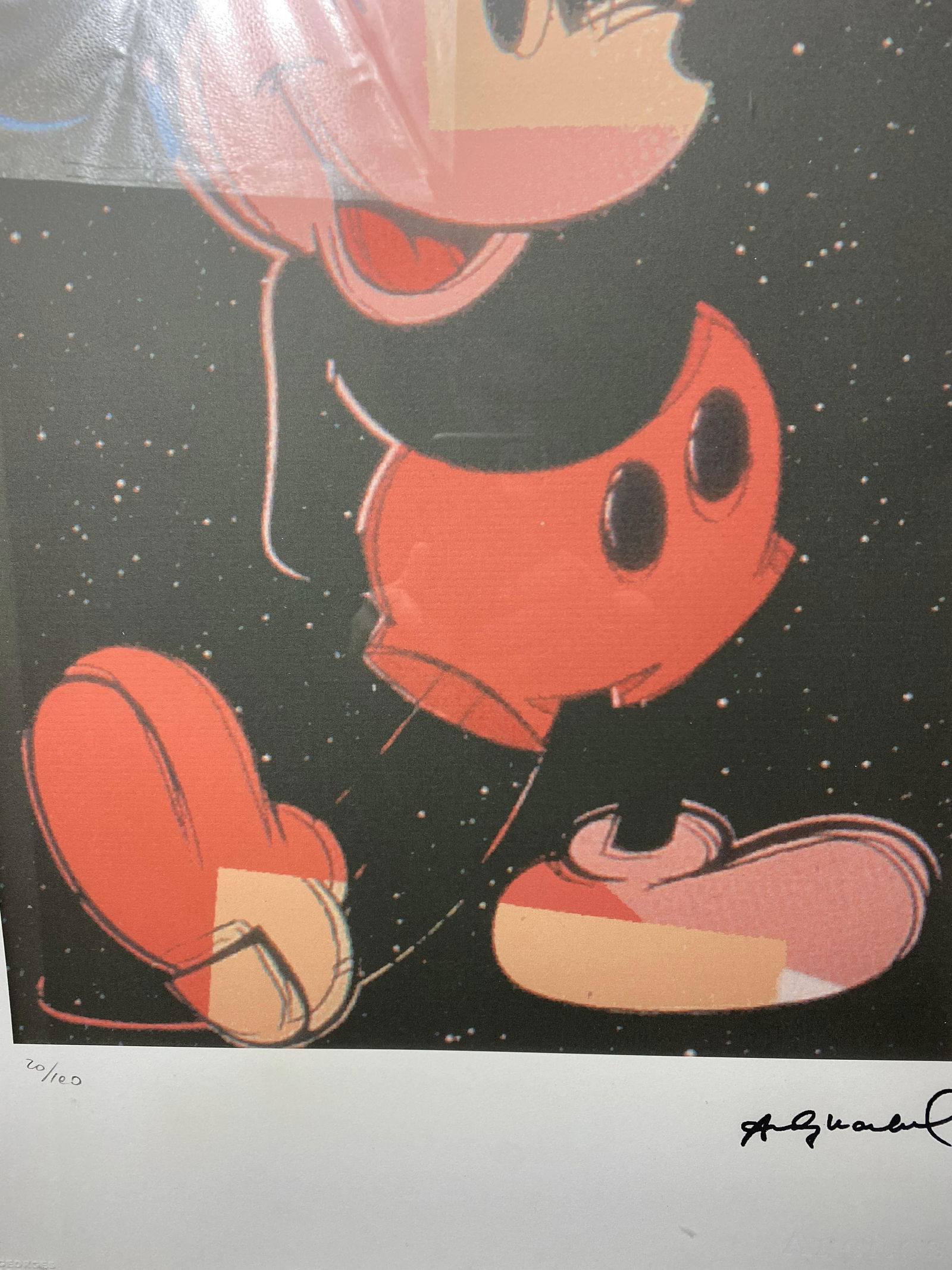 “ANDY Warhol, Original, Print, Limited addition, Plate signed,” - 2