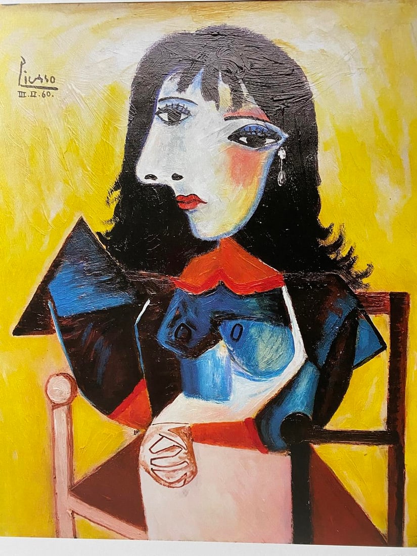 Pablo Picasso, Original Print, Limited Edition, Gallery Seal, Stamped, - 2