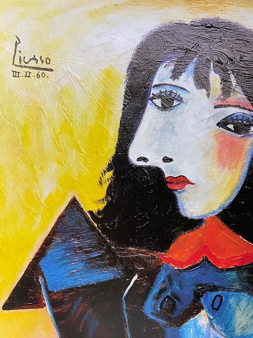 Pablo Picasso, Original Print, Limited Edition, Gallery Seal, Stamped, - 3