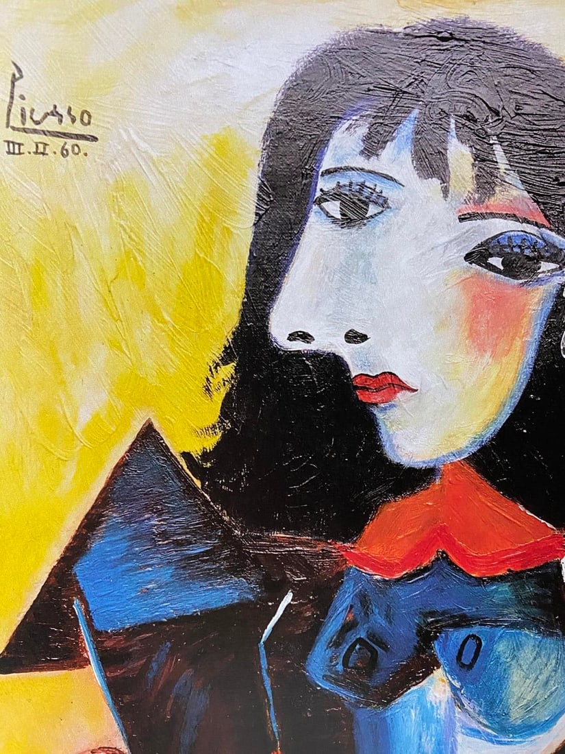 Pablo Picasso, Original Print, Limited Edition, Gallery Seal, Stamped, - 4