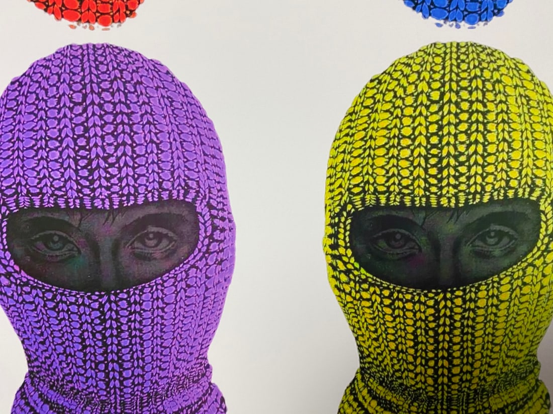 Banksy, In the manner of”, COA. Walled Off Hotel, Original, Limited Edition. Signed. Numbered. - 4