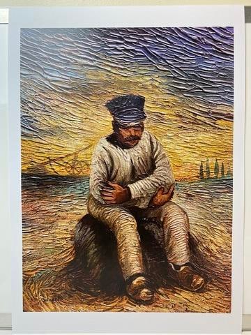 Vincent van Gogh, Original Print, Limited Edition, Gallery Seal, Stamped, (1 of 7)