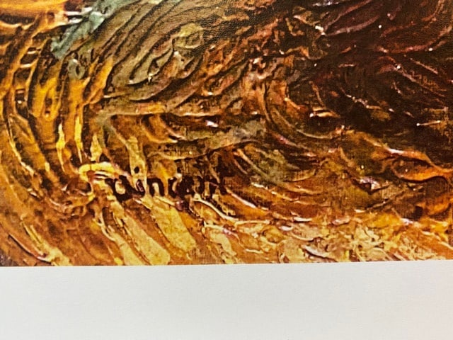 Vincent van Gogh, Original Print, Limited Edition, Gallery Seal, Stamped, - 3