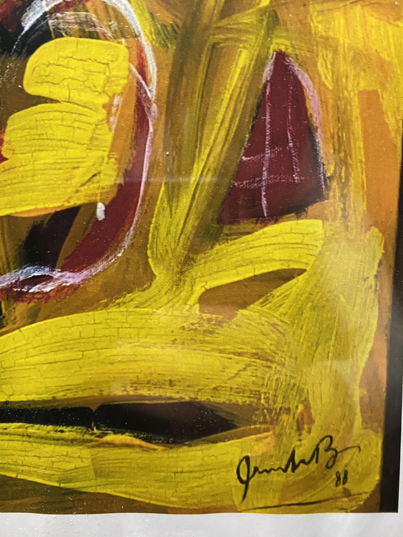 Jean-Michel Basquiat, Original lithograph, Limited Edition Plate Signed, - 4