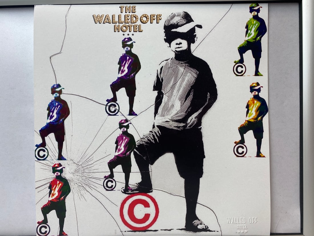 The Walled Off Hotel, Limited Edition, Original Print. - 2