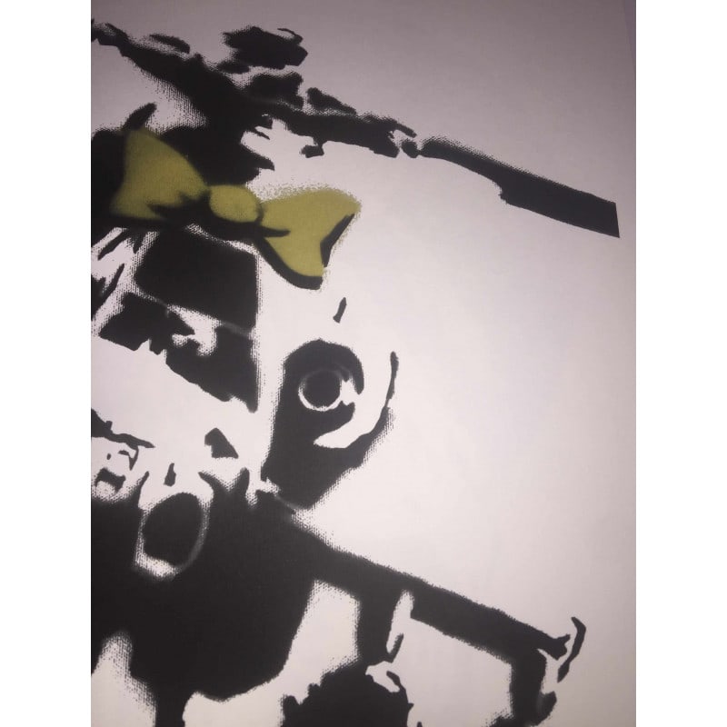 Banksy, In the manner of”, Limited Edition, Signed Print, Seal, Stamp, - 3