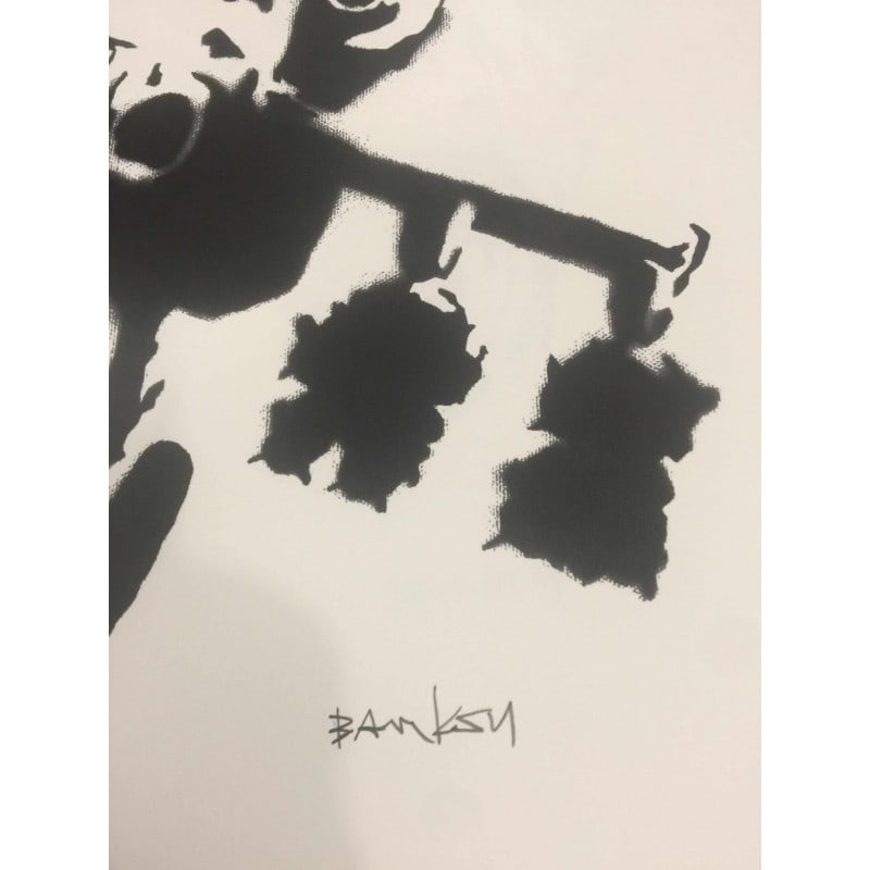 Banksy, In the manner of”, Limited Edition, Signed Print, Seal, Stamp, - 6