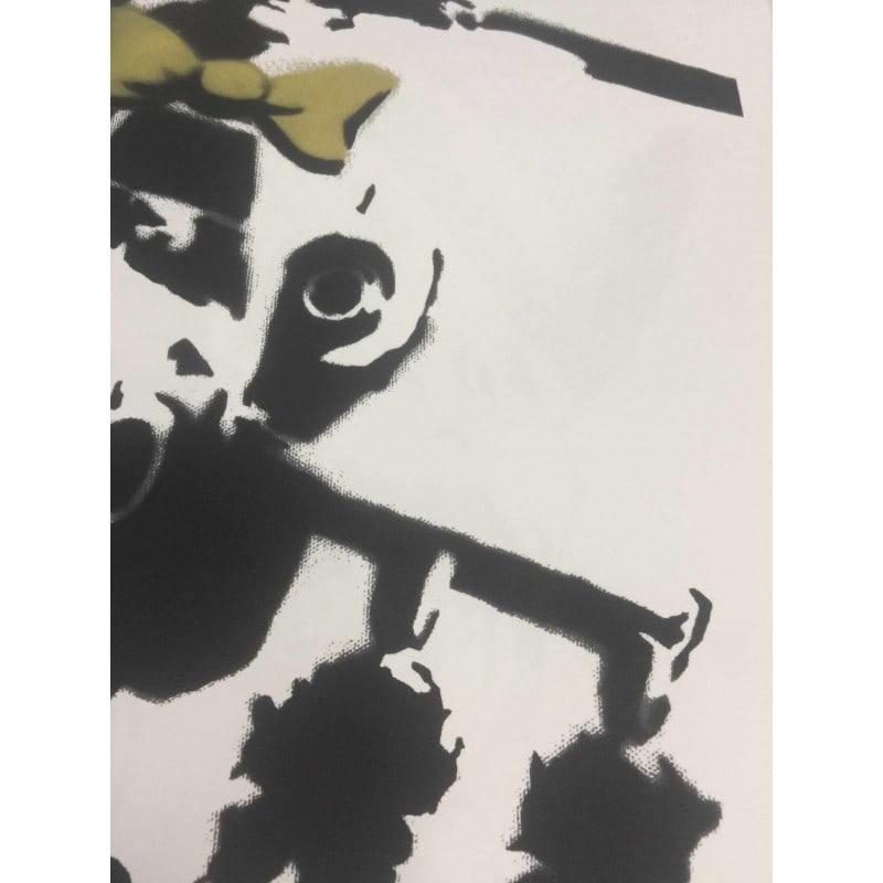 Banksy, In the manner of”, Limited Edition, Signed Print, Seal, Stamp, - 8