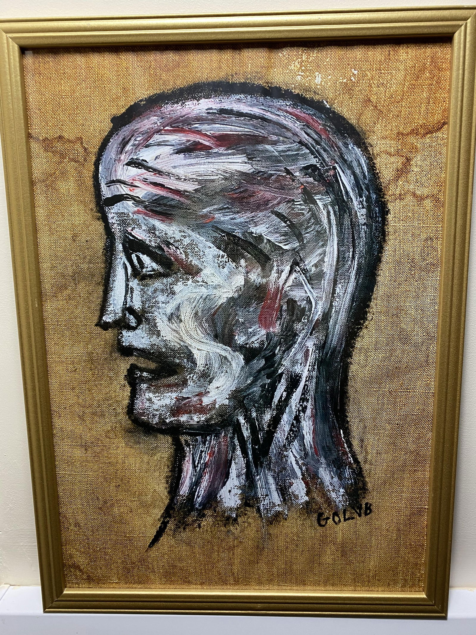 Leon Golub, Original Poster,Gallery99 Limited Edition Plate signed (1 of 4)