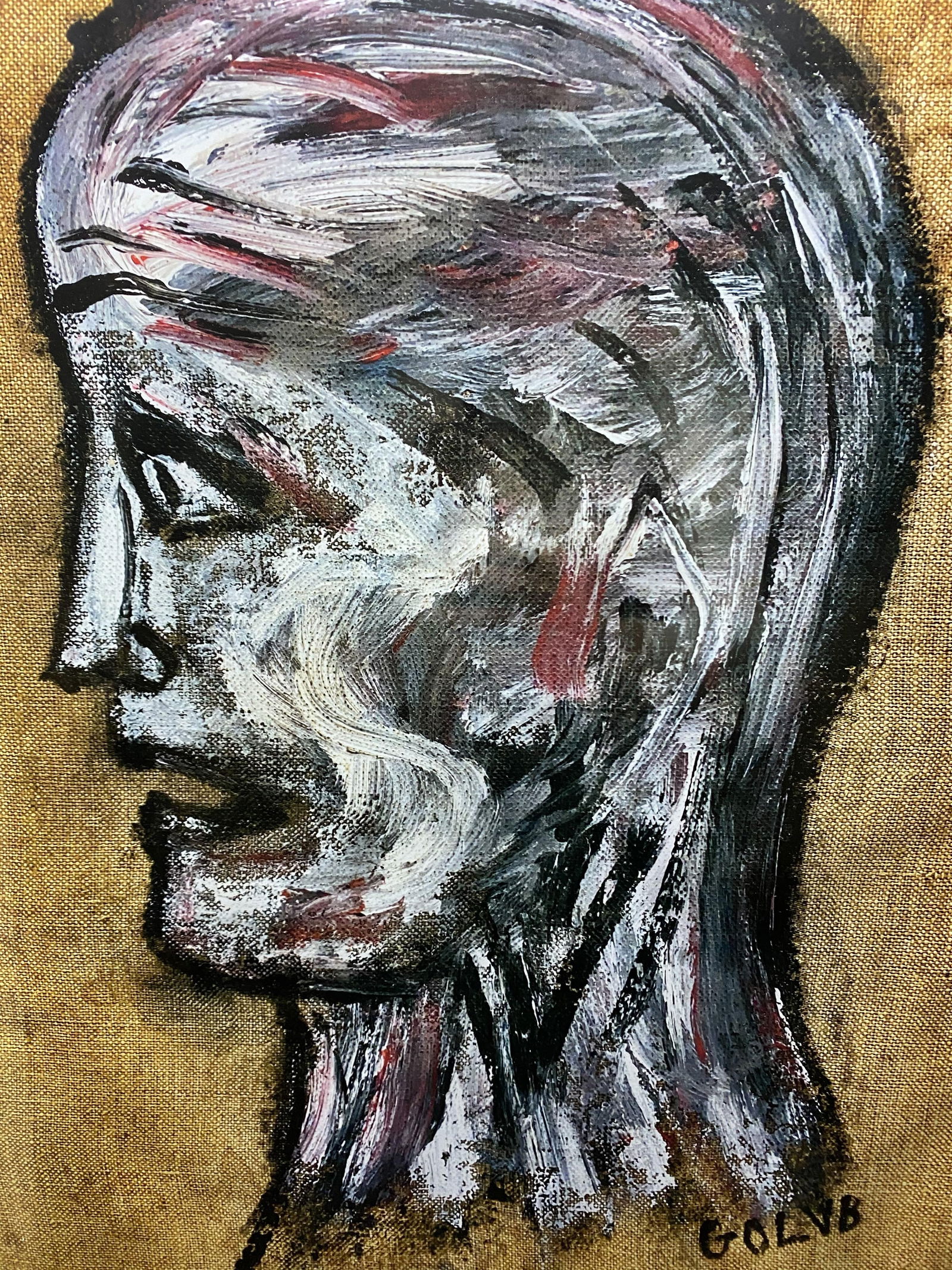 Leon Golub, Original Poster,Gallery99 Limited Edition Plate signed - 3