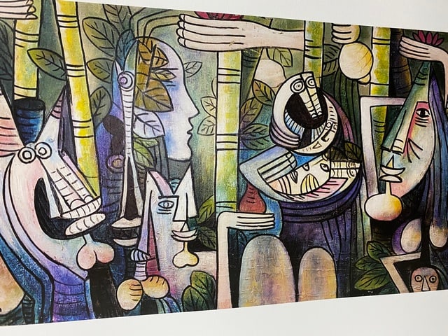 Wifredo Lam, 1943, Signed In Print, Original Print, Limited Edition Print Plate Signed, - 5