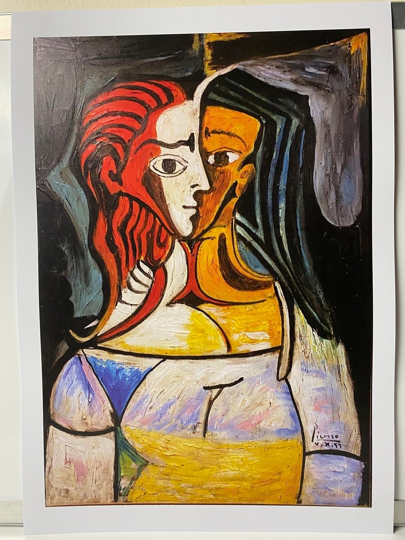 Pablo Picasso, Original Print, Limited Edition, Gallery Seal, Stamped,: Pablo Picasso, Original Print, Limited Edition, Gallery Seal, Stamped, Digital print on paper, Solid Finishing: Classic (300gsm) Limited Edition of 2500 Numbered and Stamped Sizes- 32 x 45cm