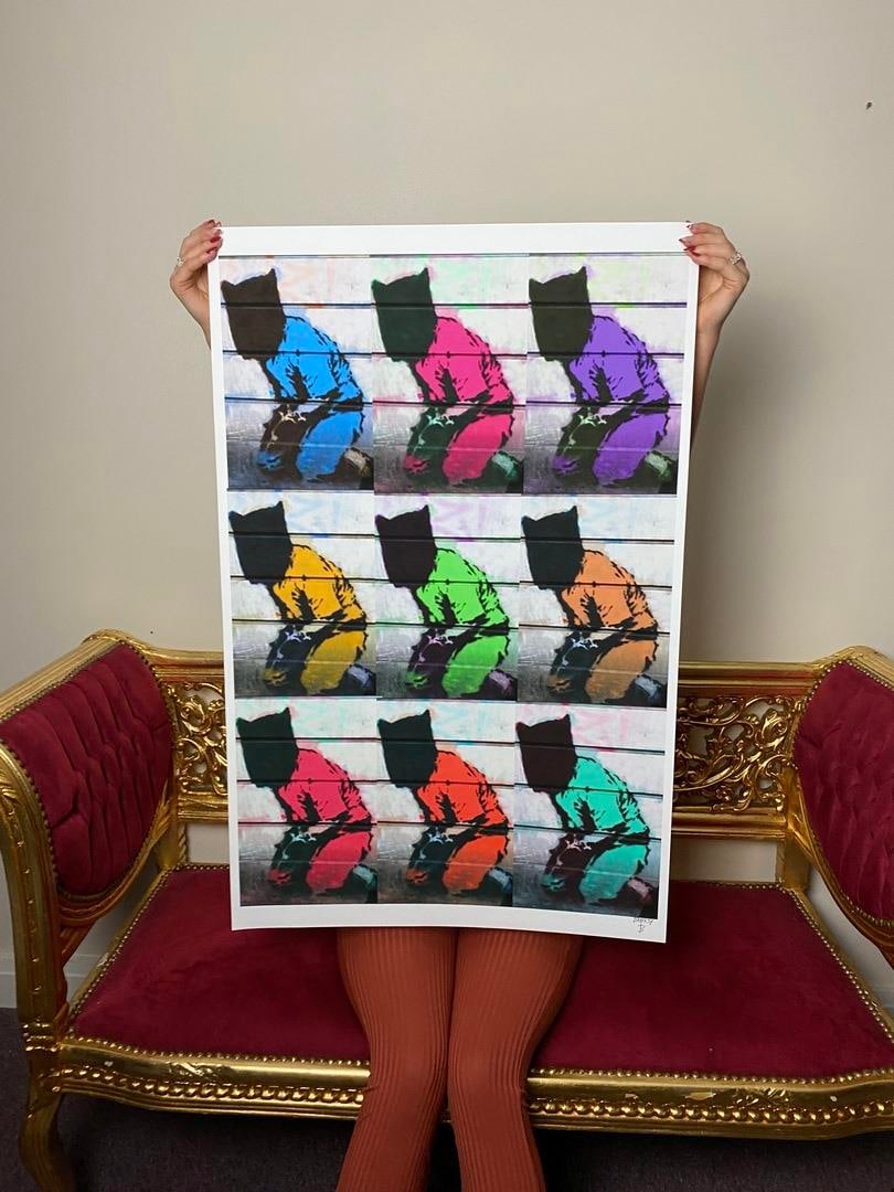 Banksy, In the manner of”, Walled Off Hotel, COA, Original, Limited Edition. Signed. Numbered - 2