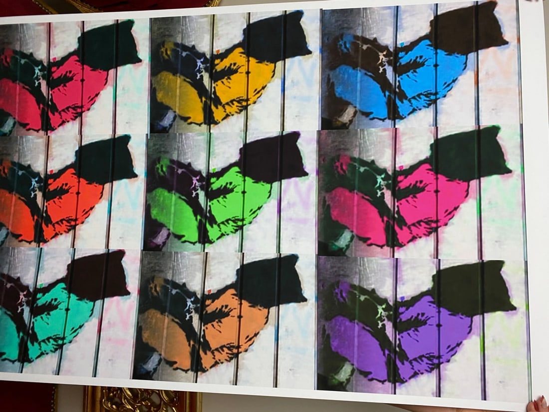 Banksy, In the manner of”, Walled Off Hotel, COA, Original, Limited Edition. Signed. Numbered - 3