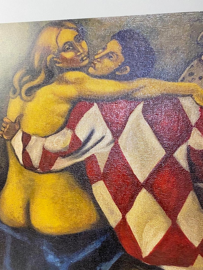 Picasso, 1905 Man and Women, Signed In Print - 4