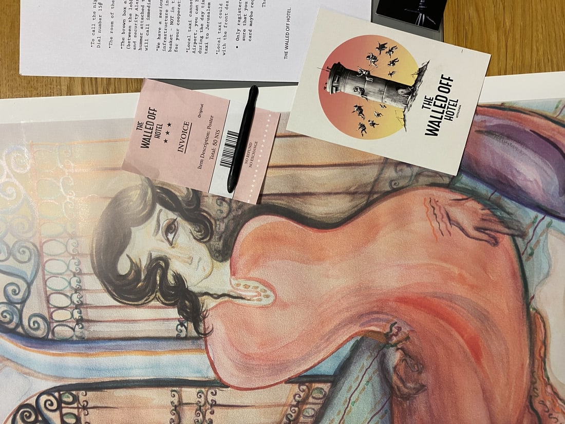 Banksy, The Walled Off Hotel, Original Poster, - 3