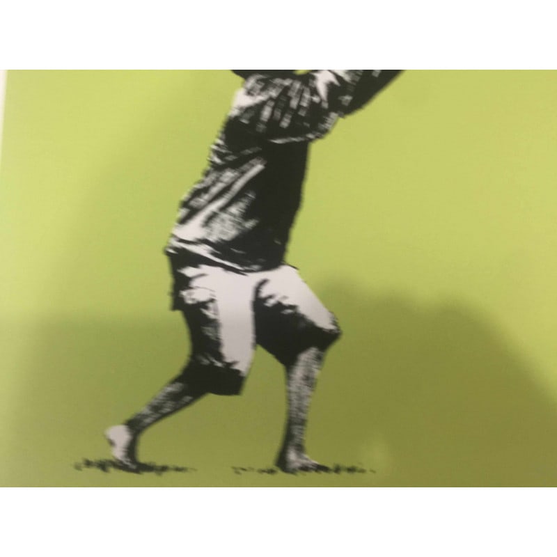 Banksy, In the manner of”, Limited Edition, Signed Print, Seal, Stamp, - 3