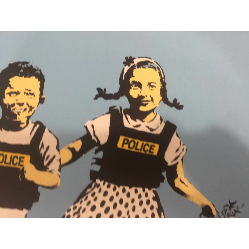 Banksy, In the manner of”, Limited Edition, Signed Print, Seal, Stamp, - 4