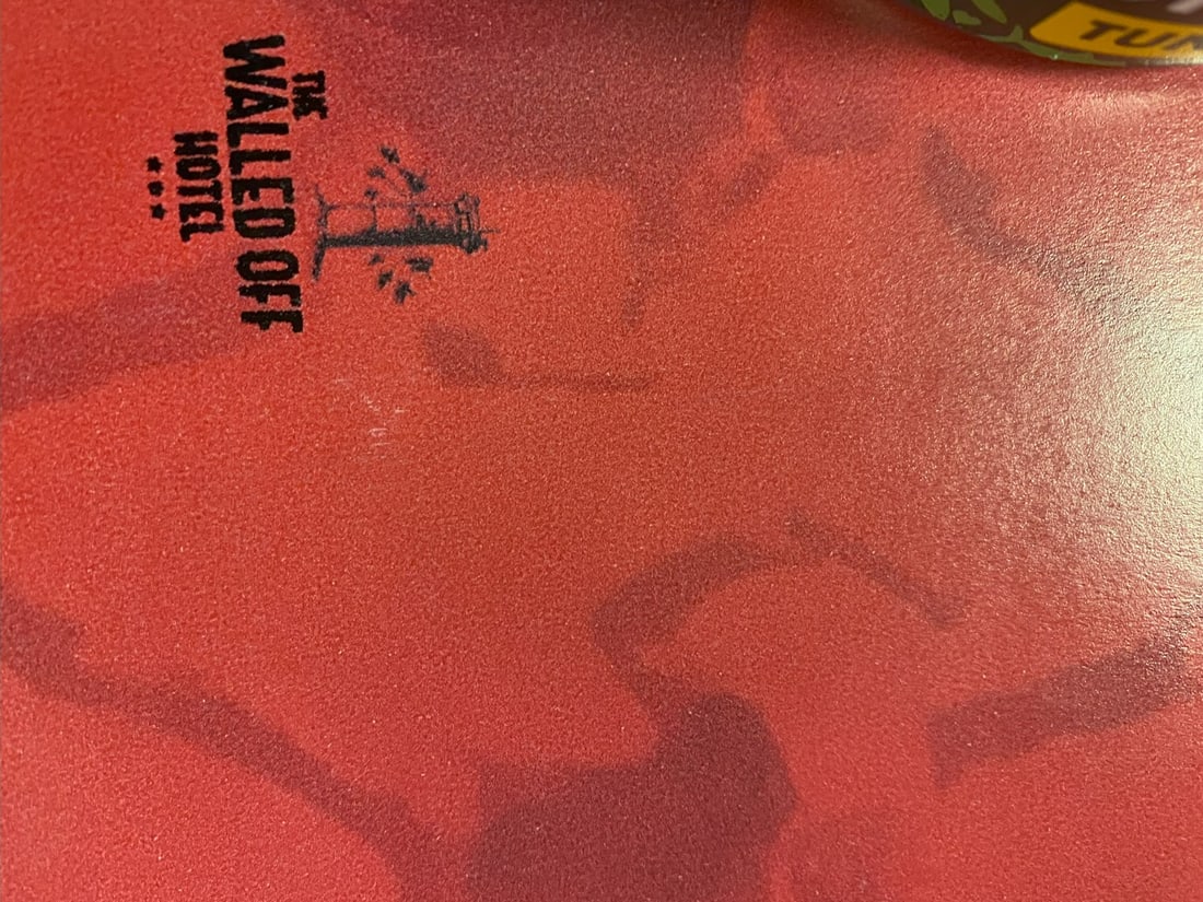 The Walled Off Hotel Poster,: The Walled Off Hotel Poster,