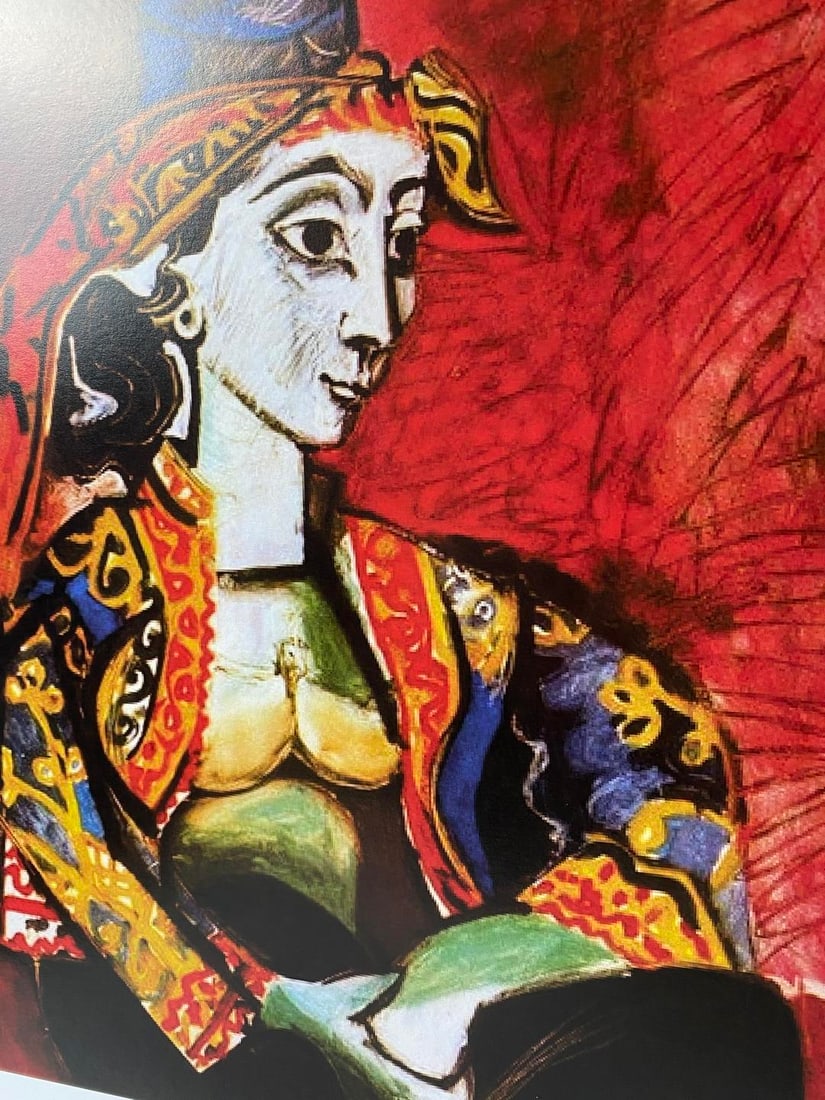 Picasso Original Print, Limited Edition Print Plate Signed, - 3