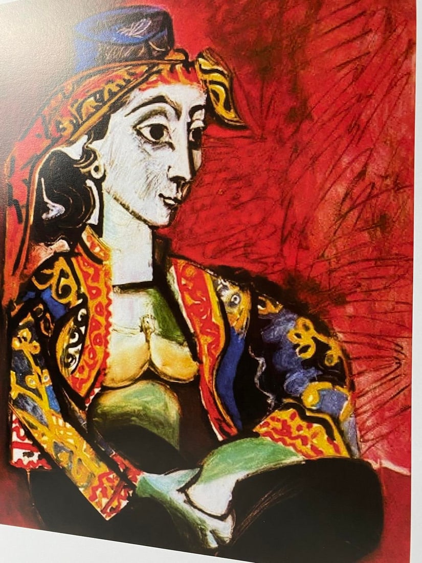 Picasso Original Print, Limited Edition Print Plate Signed, - 5