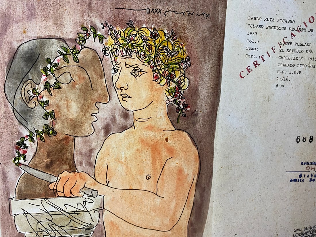 Picasso, ( After ) Vollard Suite Set, 1933, Numbered -2-10- Signed In Print - 4