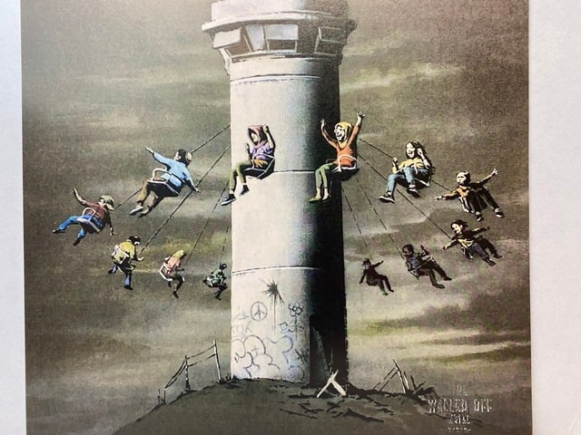 The Walled Off Hotel, Limited Edition, Original Print. - 2