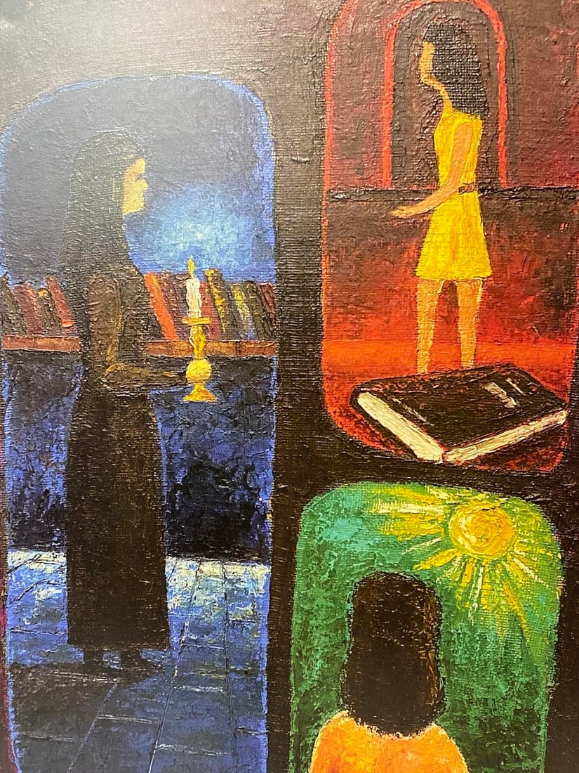 Mario Sironi- Original Print, Limited Edition Print Plate Signed, - 4