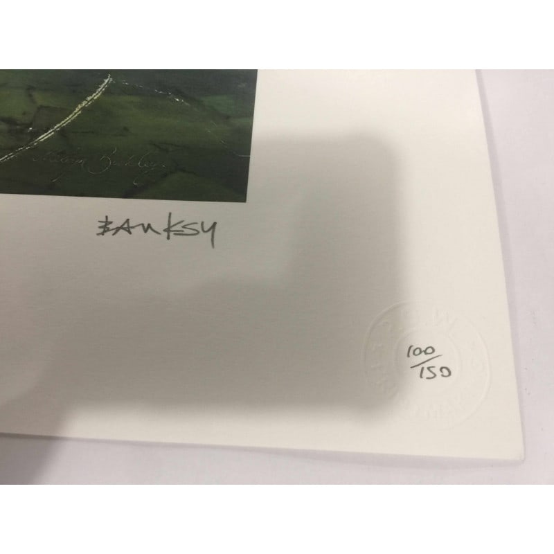 Banksy, In the manner of”, Limited Edition, Signed Print, Seal, Stamp, - 9