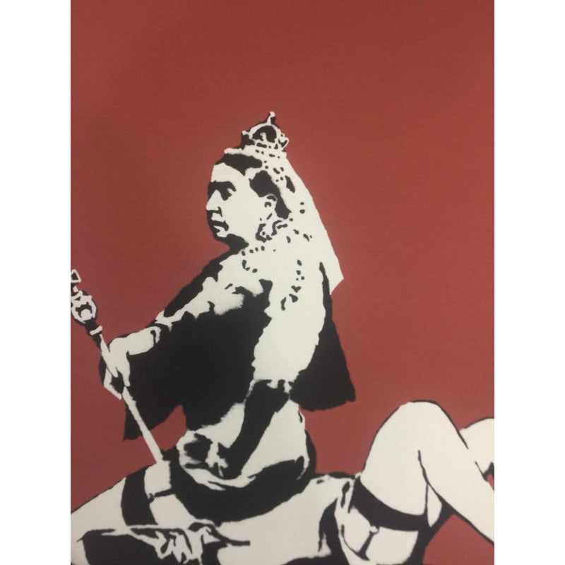 Banksy, In the manner of”, Limited Edition, Signed Print, Seal, Stamp, - 3