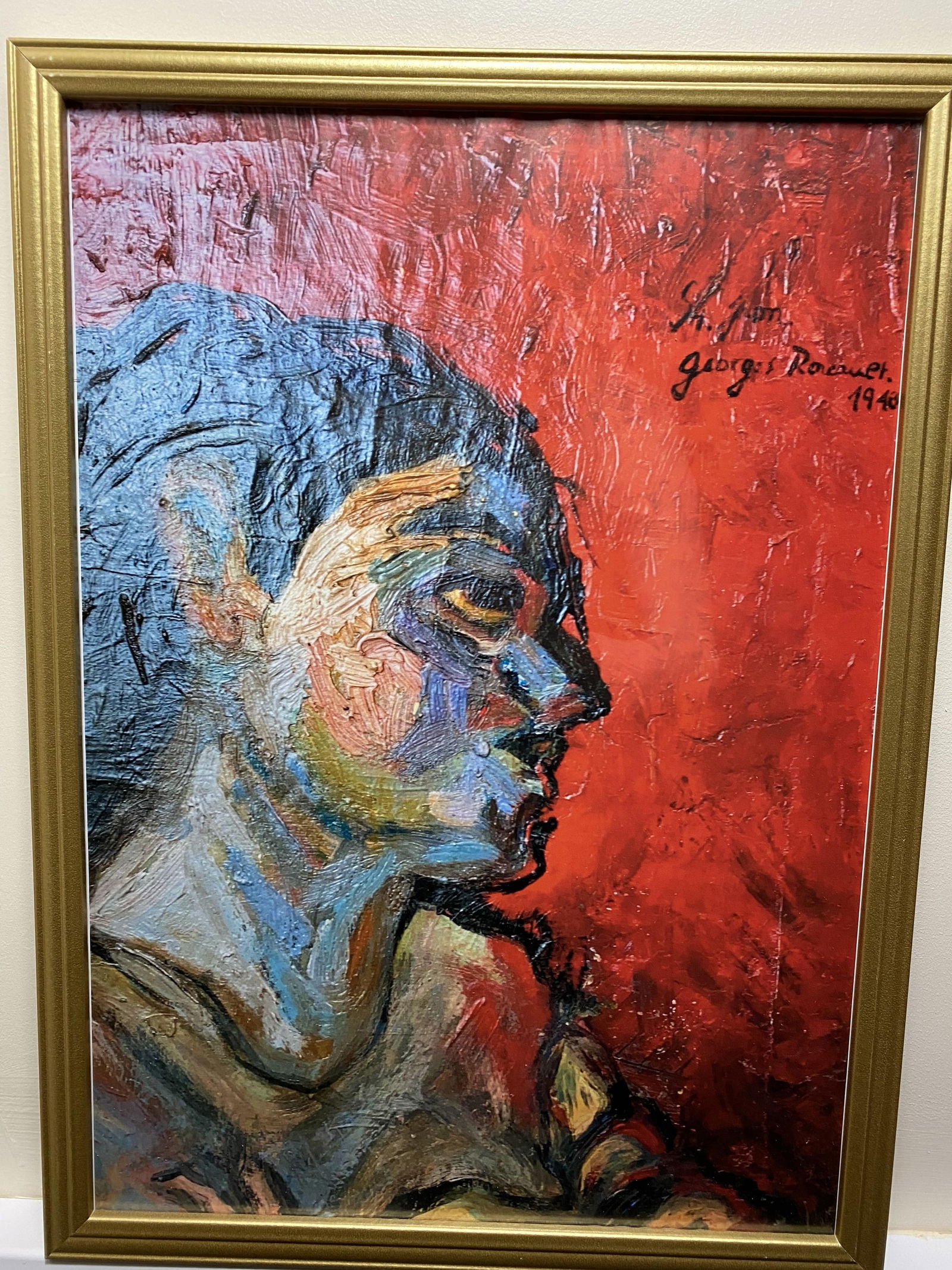 Georges Rouault, (After) Original Poster ,Gallery99 Limited Edition Plate Signed, (1 of 4)