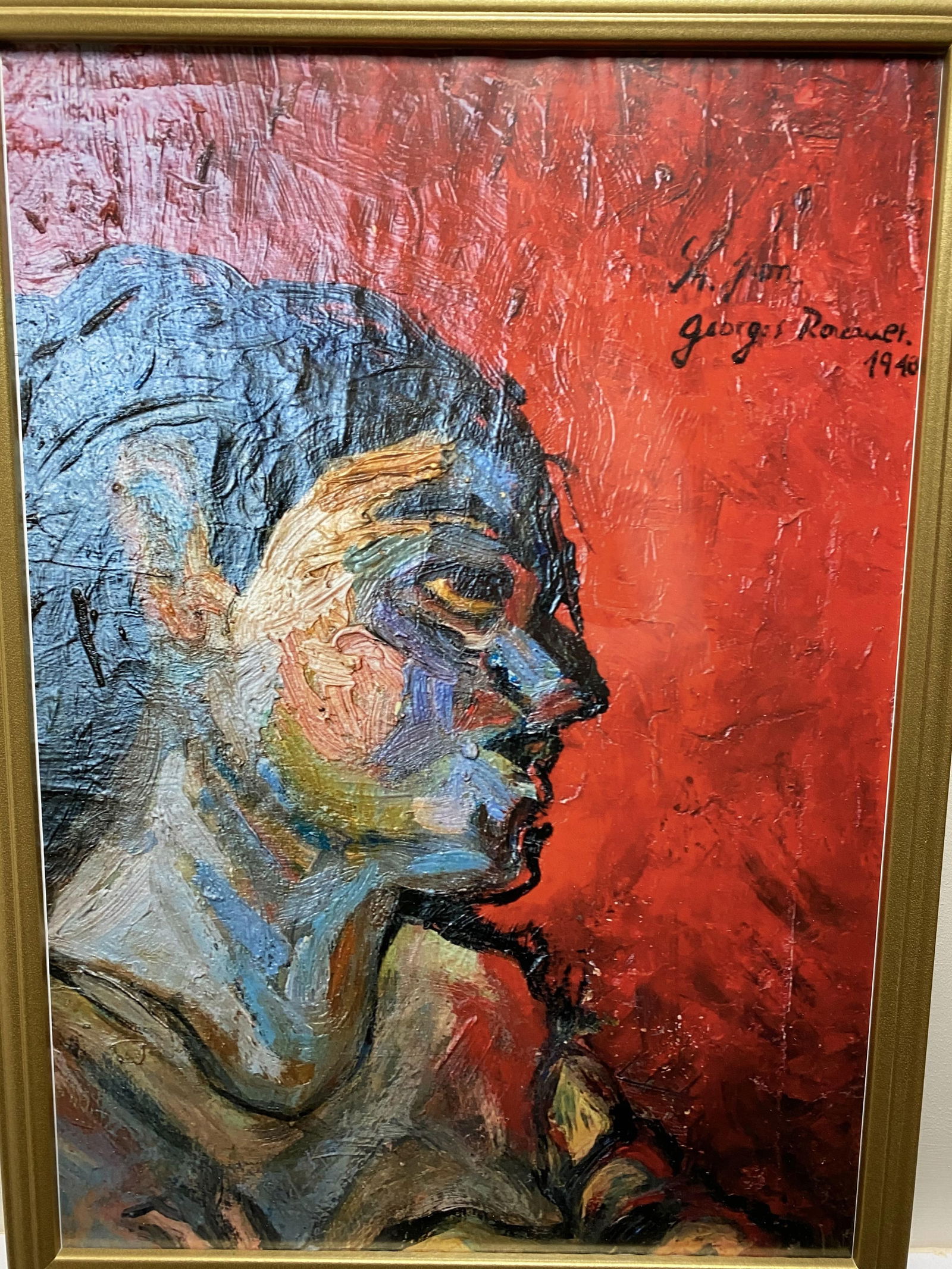 Georges Rouault, (After) Original Poster ,Gallery99 Limited Edition Plate Signed, - 2