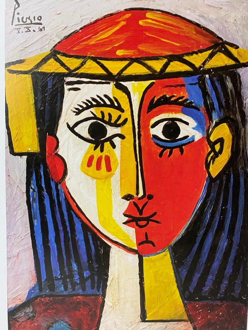 Picasso, ( After ) Women, Signed and Dated In Print - 2