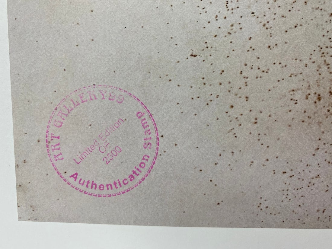 Pablo Picasso, Original Print, Limited Edition, Gallery Seal, Stamped, - 6