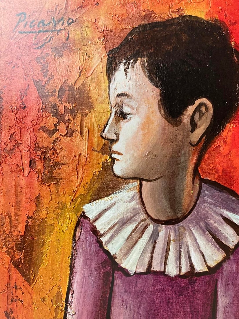 Pablo Picasso, Original Print, Limited Edition, Gallery Seal, Stamped, - 3