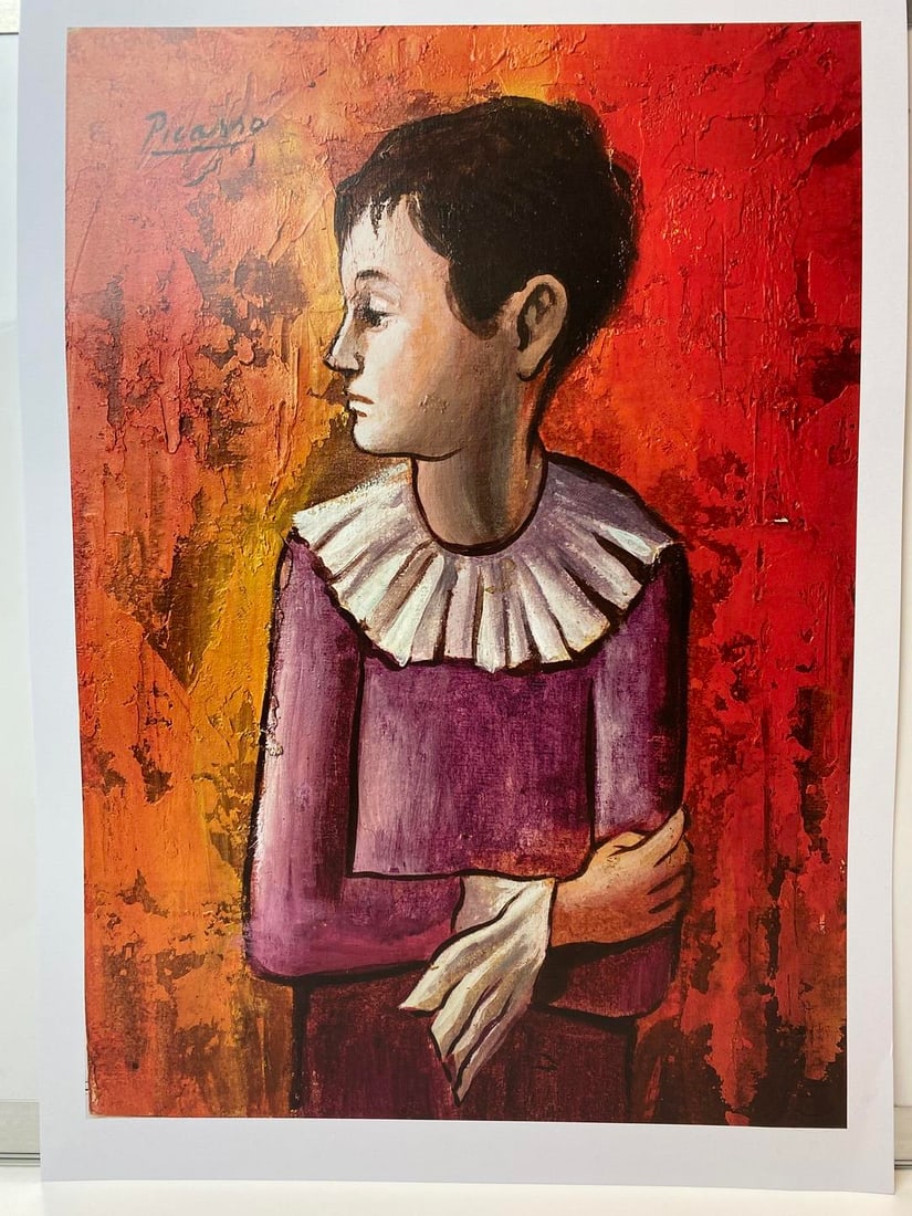 Pablo Picasso, Original Print, Limited Edition, Gallery Seal, Stamped, - 4