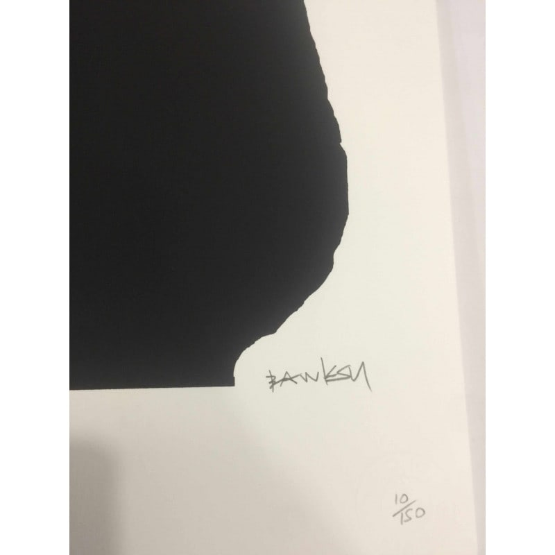 Banksy, In the manner of”, Limited Edition, Signed Print, Seal, Stamp, - 5