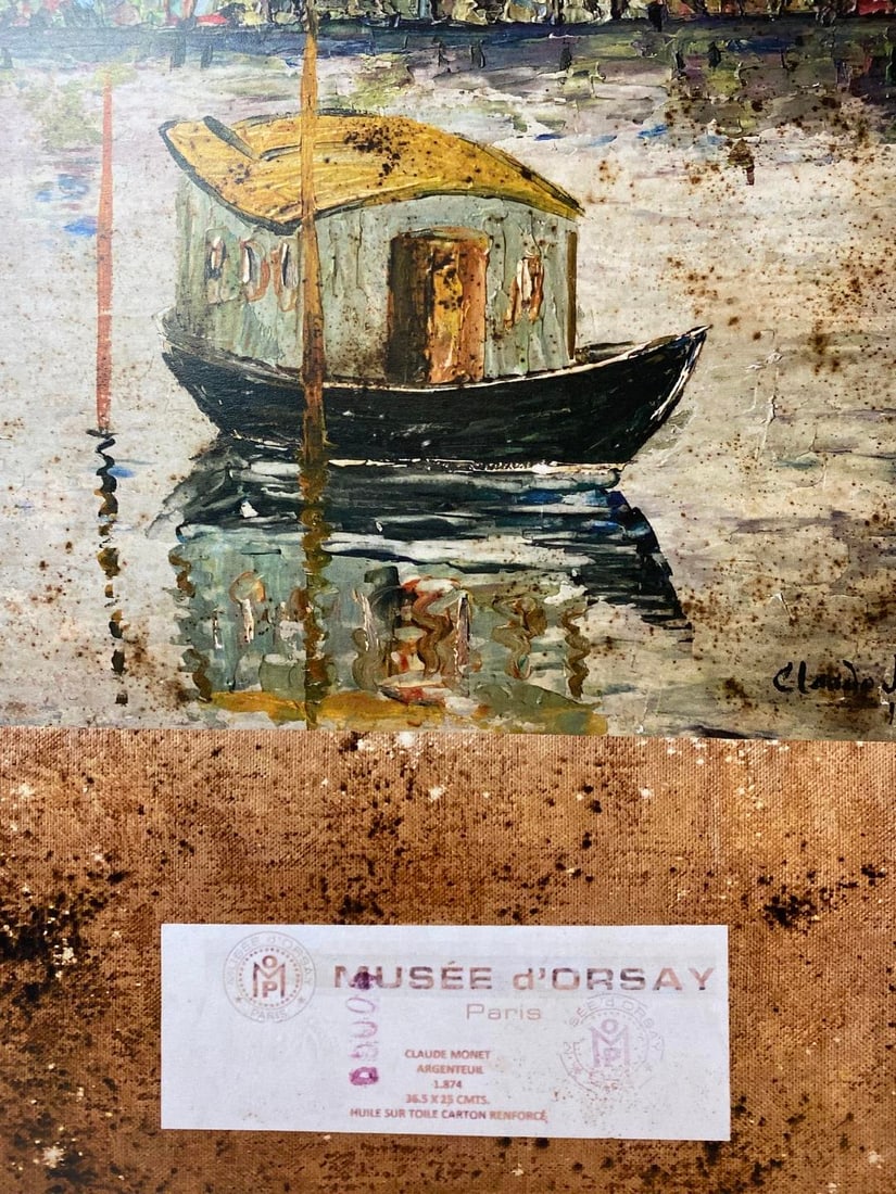 Claude Monet, Original Print, Limited Edition, Gallery Seal, Stamped, - 2