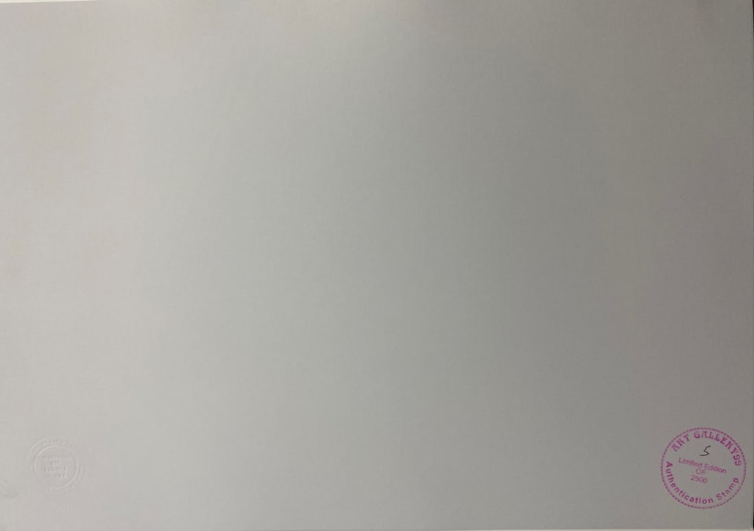 Claude Monet, Original Print, Limited Edition, Gallery Seal, Stamped, - 5