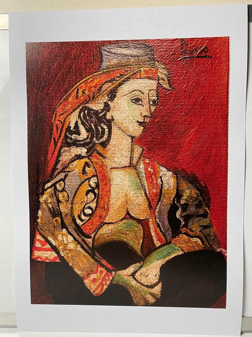 Picasso, (After) Limited Edition Print Signed In Print,: Picasso, (After) Limited Edition Print Signed In Print,Solid Finishing: Classic (300gsm)Limited Edition of 2500Numbered and Stamped Sizes- 61 x 45cmArt Gallery99 Invoice Certificate Of Authenticity